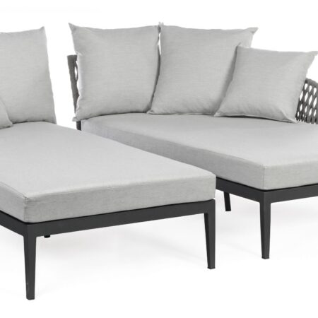 Pelican Sofa inkl. Kissen / Gestell: Anthrazit – Bild 4