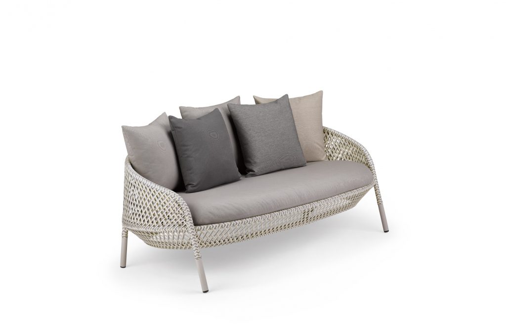 DEDON-Ahnda-2-seater-white-quartz DEDON AHNDA 2-er Sofa