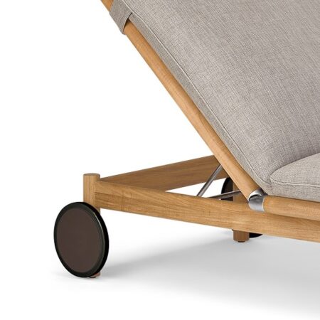 DEDON TIBBO Sonnenliege Rollen – Bild 1