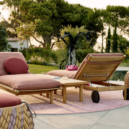 DEDON TIBBO Sonnenliege Teak – Bild 7