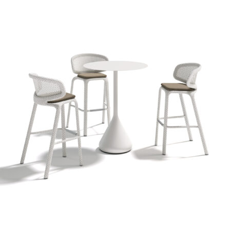 DEDON SEASHELL Barhocker in Thekenhöhe – Bild 2