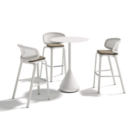 DEDON SEASHELL Barhocker in Thekenhöhe – Bild 2