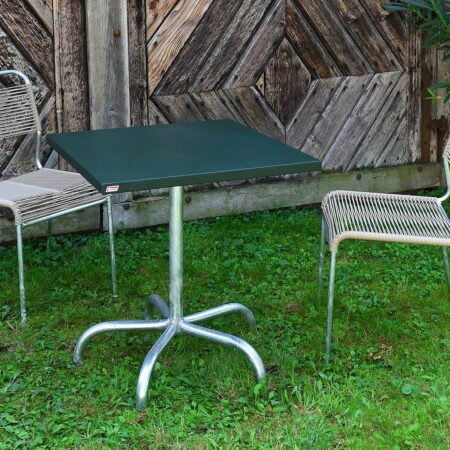 SCHAFFNER Säntis Metalltisch 80 x 80 cm – Bild 2