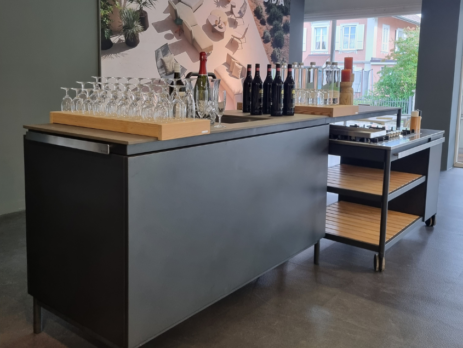 Roda Outdoor Küche Norma im Traumwerk Thun ausgestellt