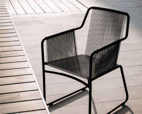 Roda Harp Design Gartenstuhl für die Terrasse