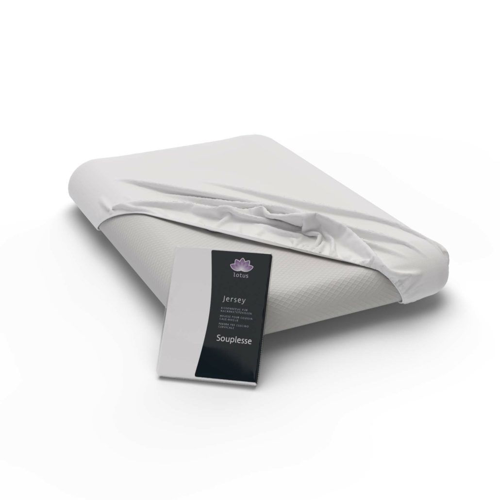 Lotus Souplesse Kissenbezug 69 weiss mit Verpackung