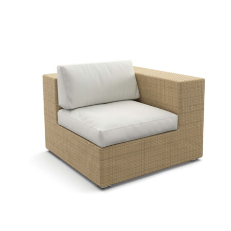 DEDON LOUNGE Eckmodul mit einseitigem Eckkissen