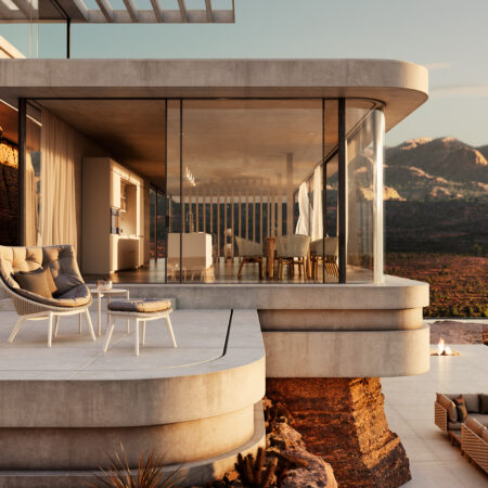 DEDON MBRACE ALU Hocker – Bild 2