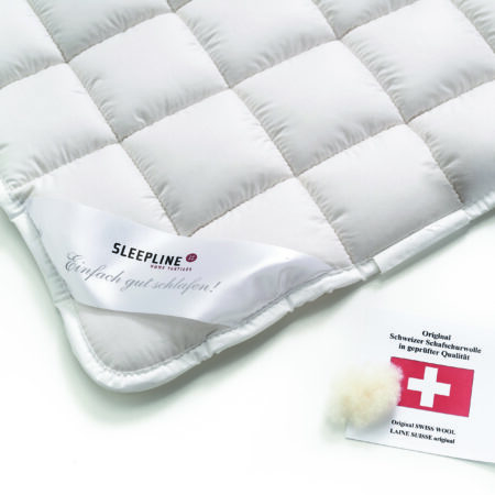Sleepline Lana Schafschurwoll-Matratzenauflage – Bild 3