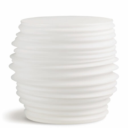 DEDON Babylon Hocker / Beistelltisch PE mit Licht