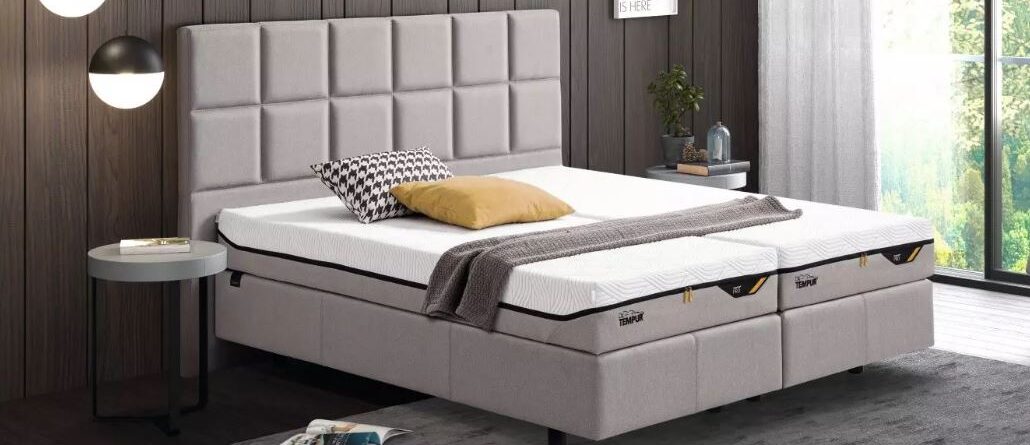 Termpur Classic Boxspring Bett Flat