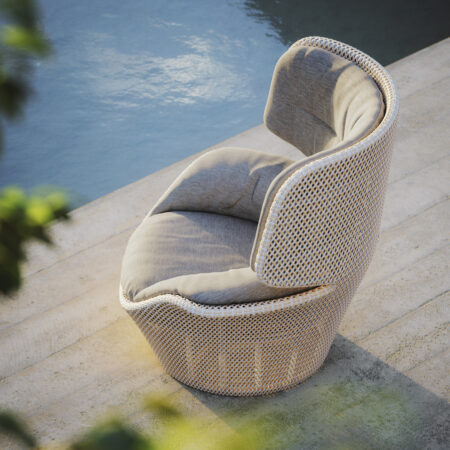 DEDON SEASHELL Hochlehner inkl Dry+ Kissen – Bild 2