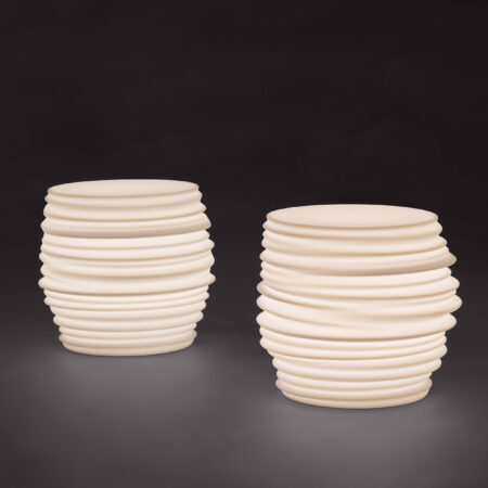 DEDON Babylon Hocker / Beistelltisch PE mit Licht – Bild 2