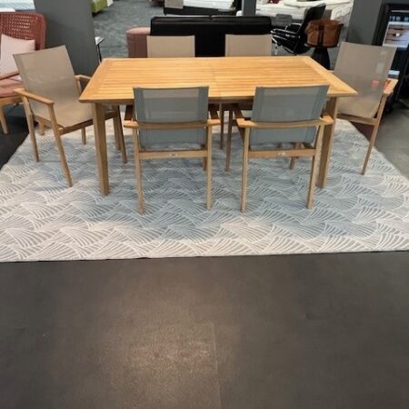 ARCO Lugano Tisch inkl. 6 Stühle – Bild 2