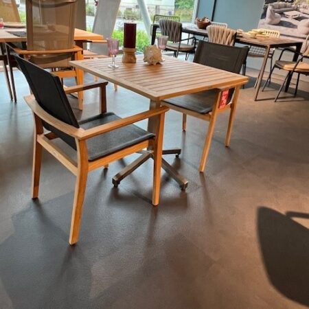 ARCO Klapptisch Nautilus inkl. 2 Stühle Lugano – Bild 2