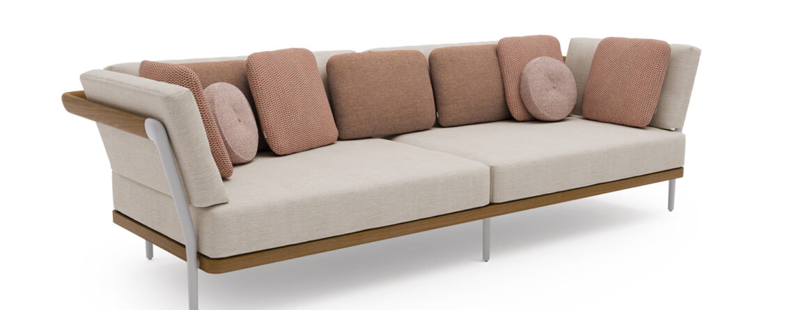 Manutti FLOWS 3 Sitzer Sofa