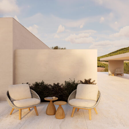 Manutti SANDUA Outdoor Lounge Sessel – Bild 9