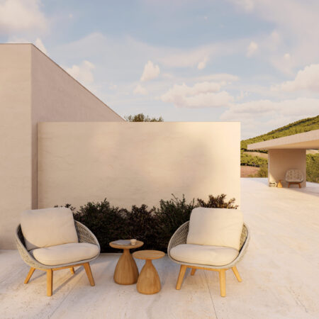 Manutti SANDUA Outdoor Lounge Sessel – Bild 9