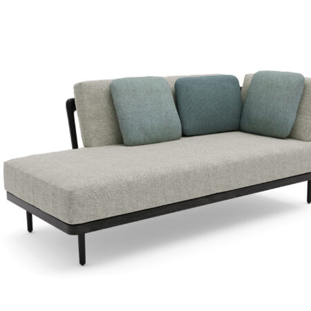 Manutti FLOWS Ecke Endteil 2 Sitzer Sofa links/rechts – Bild 14