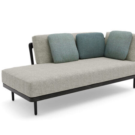 Manutti FLOWS Ecke Endteil 2 Sitzer Sofa links/rechts – Bild 14