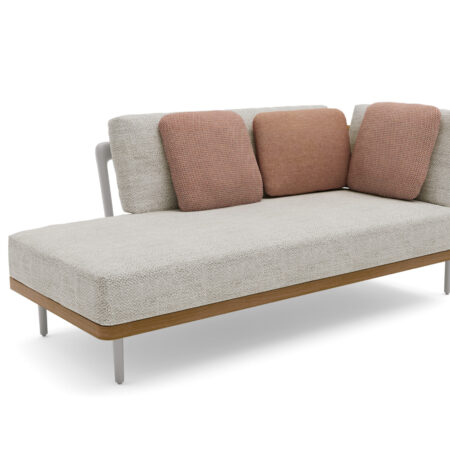 Manutti FLOWS Ecke Endteil 2 Sitzer Sofa links/rechts – Bild 15
