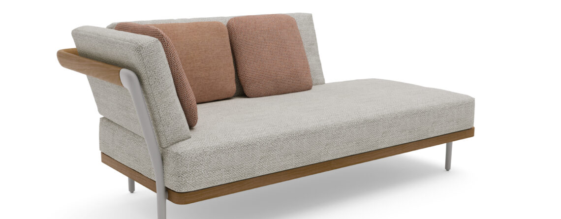 Manutti FLOWS Ecke Endteil 2 Sitzer Sofa links/rechts