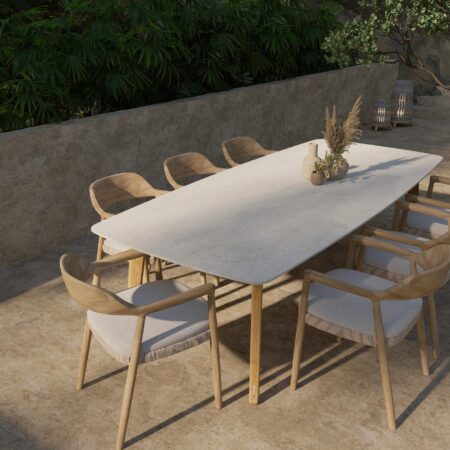 Manutti TORSA Esstisch 280x85cm – Bild 7