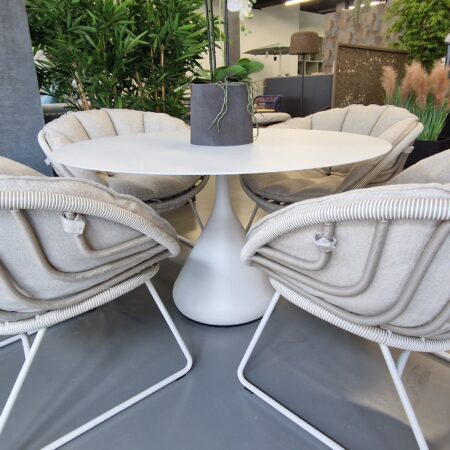 DEDON KIDA Sessel 4 Stk. mit Satellite Low Dining – Bild 2