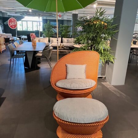 DEDON PAPYON Hochlehner inkl. Hocker – Bild 3