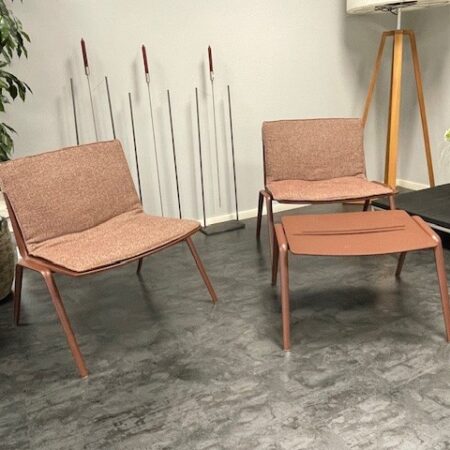 Fast Zebra Loungchair Set inkl. Hocker – Bild 2