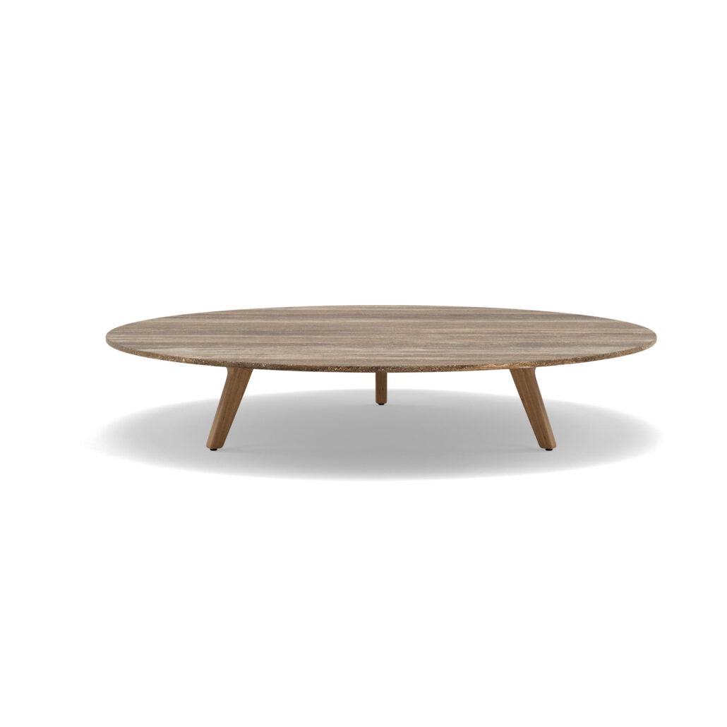 outdoor-coffee-table-o125x30h-torsa-teak-natural-ceramic-travertin-geo
