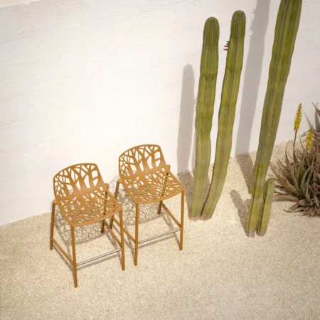 fast FOREST Barhocker Höhe 65cm niedrige Lehne – Bild 7