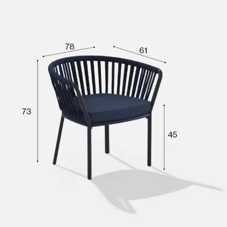fast RIA Lounge-Sessel 78cm – Bild 6