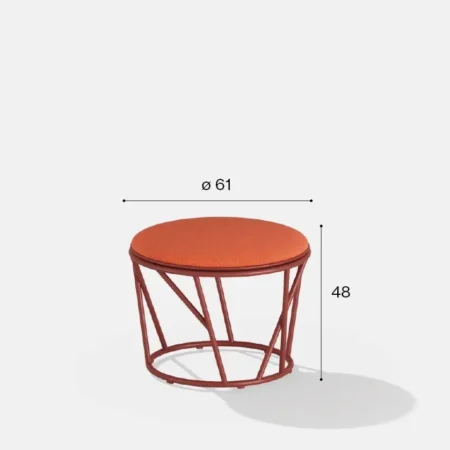 fast WILD Pouf Ø 61cm – Bild 9