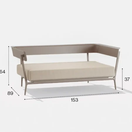 fast AIKANA 2er Sofa mit Armlehne – Bild 4
