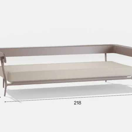 fast AIKANA 3er Sofa mit Armlehne – Bild 5