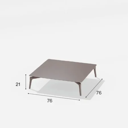 fast AIKANA Quadratischer niedriger Tisch – Bild 5