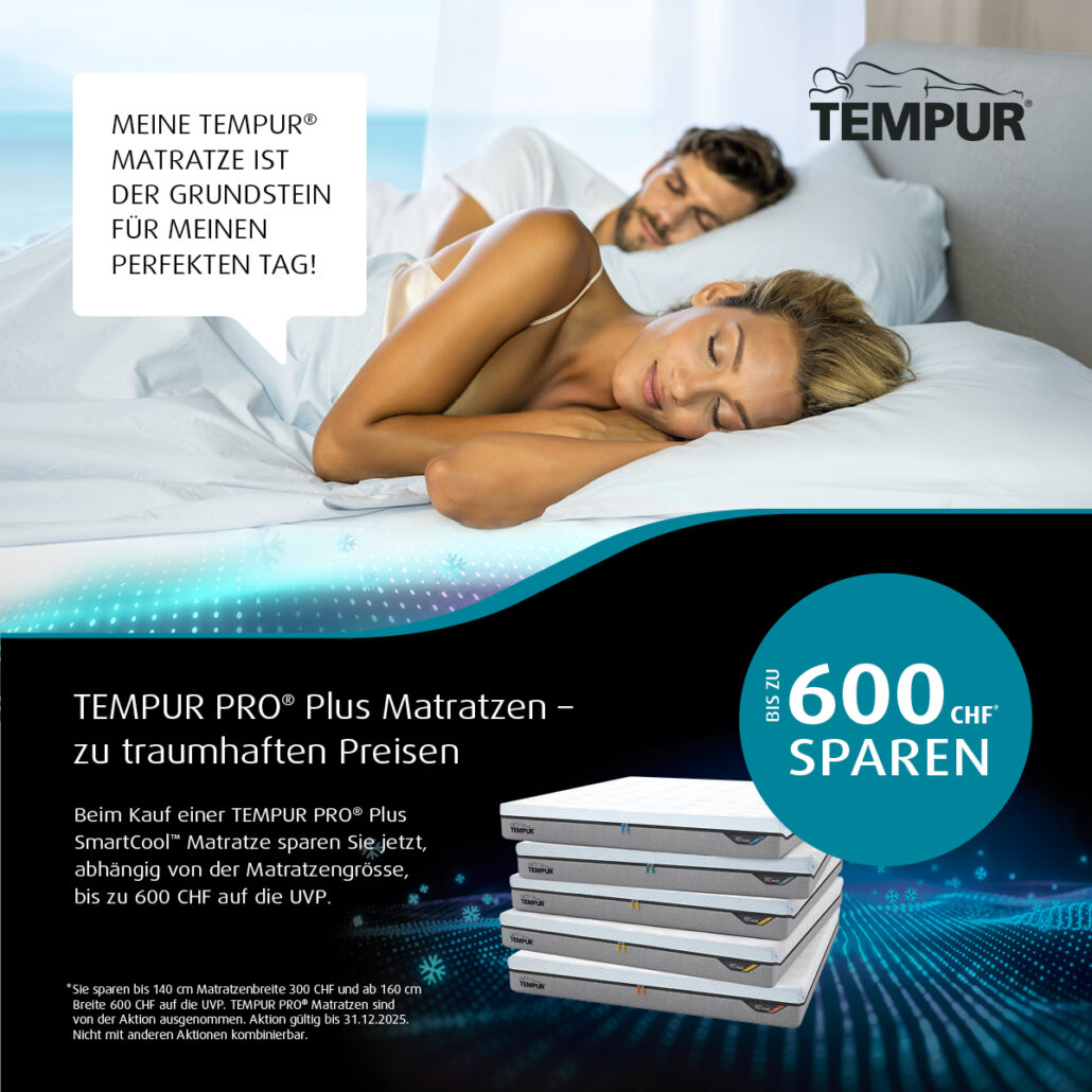 Tempur Pro Plus Aktion