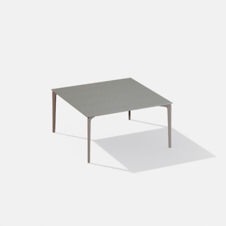 fast ALLSIZE Rechteckiger Tisch mit gesprenkelter Aluminium Tischplatte – Bild 14
