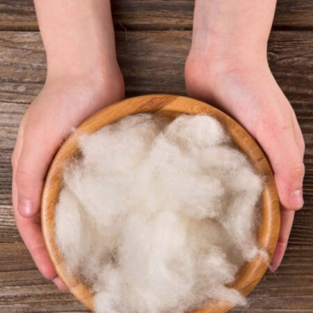 Lotus Schurwolle Duvet – Bild 3